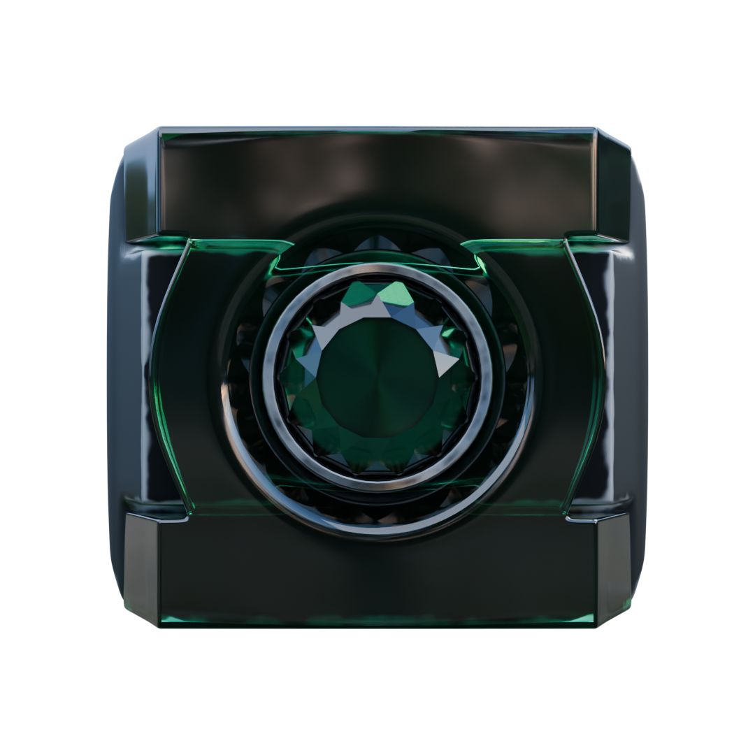Miniatura 5 do modelo 3D green lantern ring