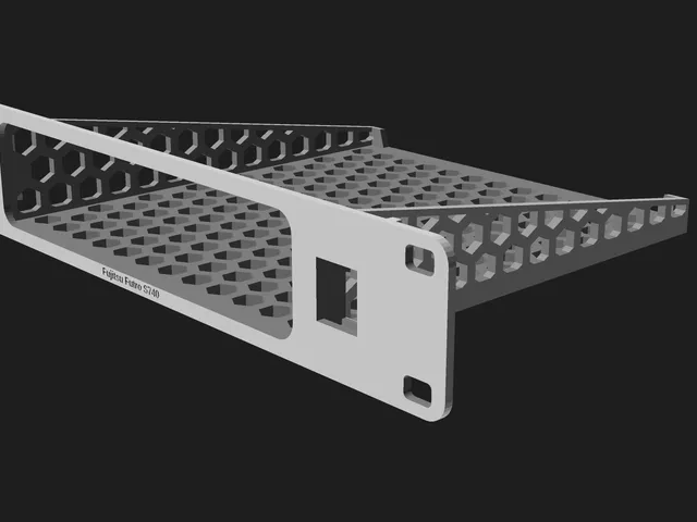 10" Rack Mount 1U w/ Keystone Jacks | Fujitsu Futro S740