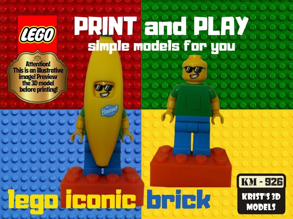 lego iconic brick led light