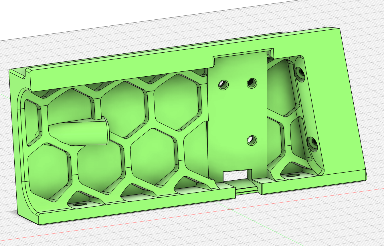 Voron 2.4/Trident Canopy mount for Big Tree Tech Smart Filament Sensor 2.0 (BTT SFS 2.0)