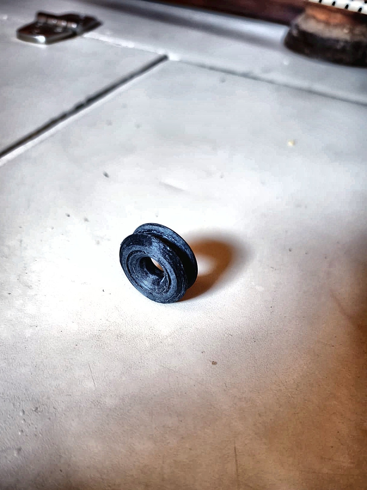 Low-Friction Rope Ring / Lashing Thimble — Sized to Your Line (Parametric)