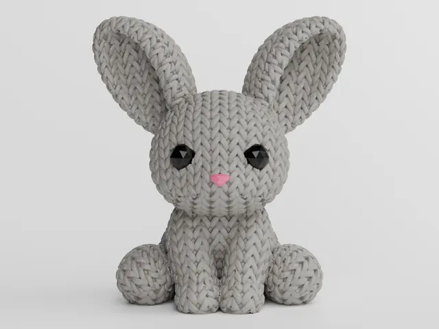 Knitted Bunny