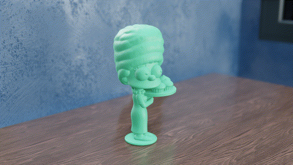 Miniatura 3 do modelo 3D Chibi Marge Simpson