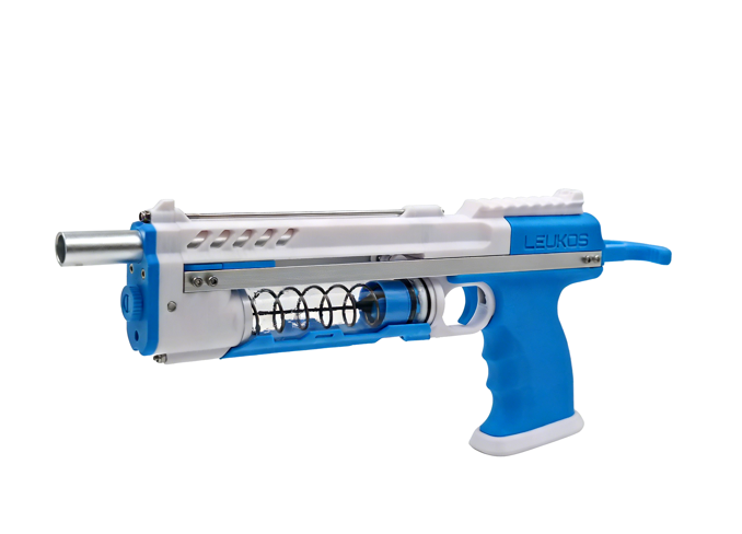 The Drawn Line - Printable Nerf Blaster Pistol (AKBM hardware kit)