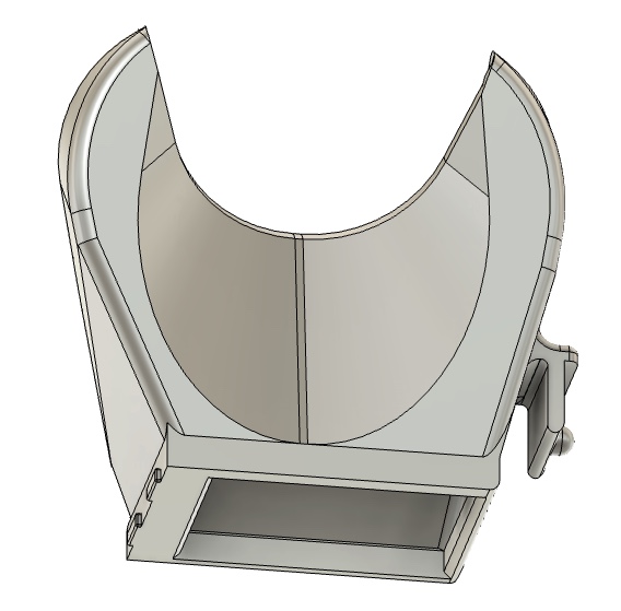 Prusa MK4 S Fan Shroud ohne Schrauben