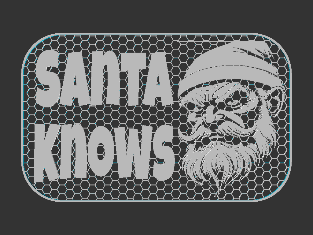 Miniatura 7 do modelo 3D Gumpy Santa signs