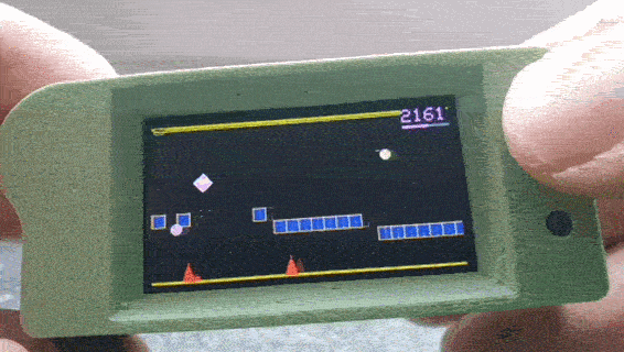 Miniatura 3 do modelo 3D ESP32 Mini Game Console