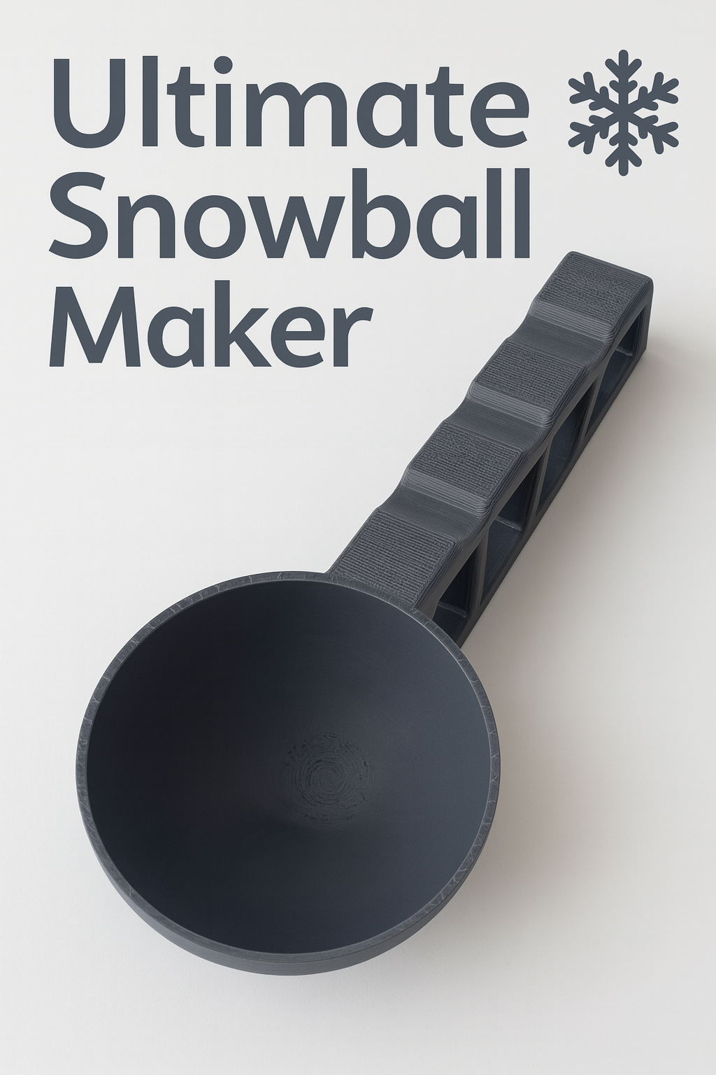 Ultimate Heavy-Duty Snowball Maker – Big Winter Fun Tool