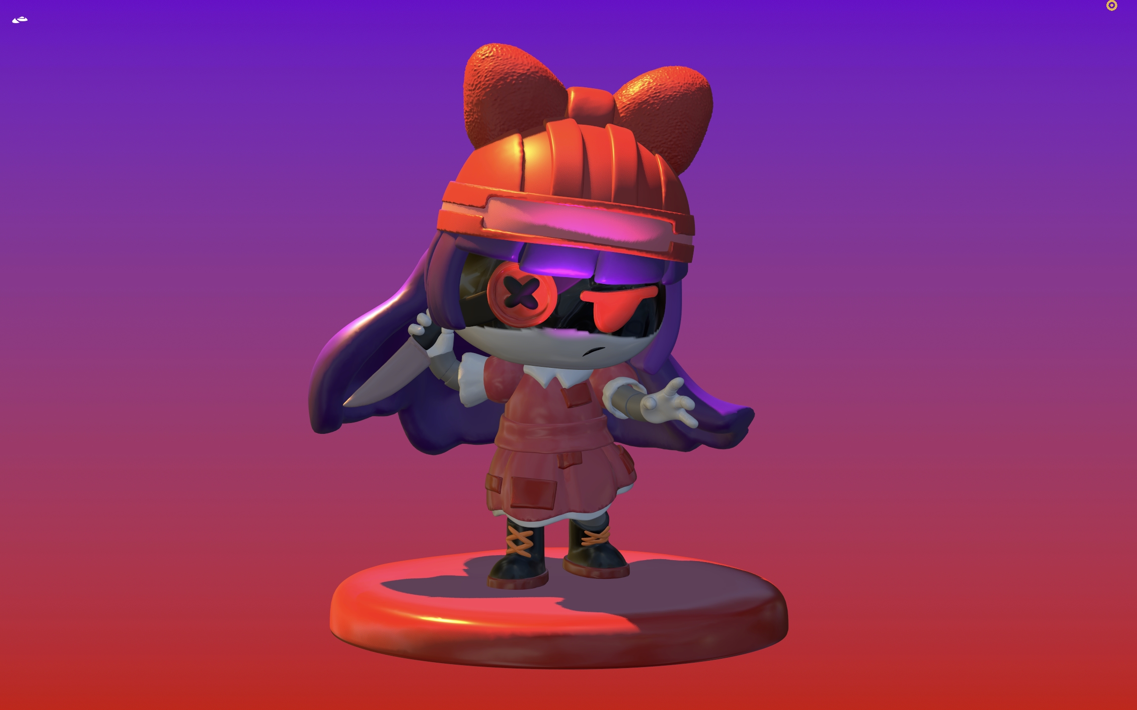 Doll from murder drones, midnight mischef edition