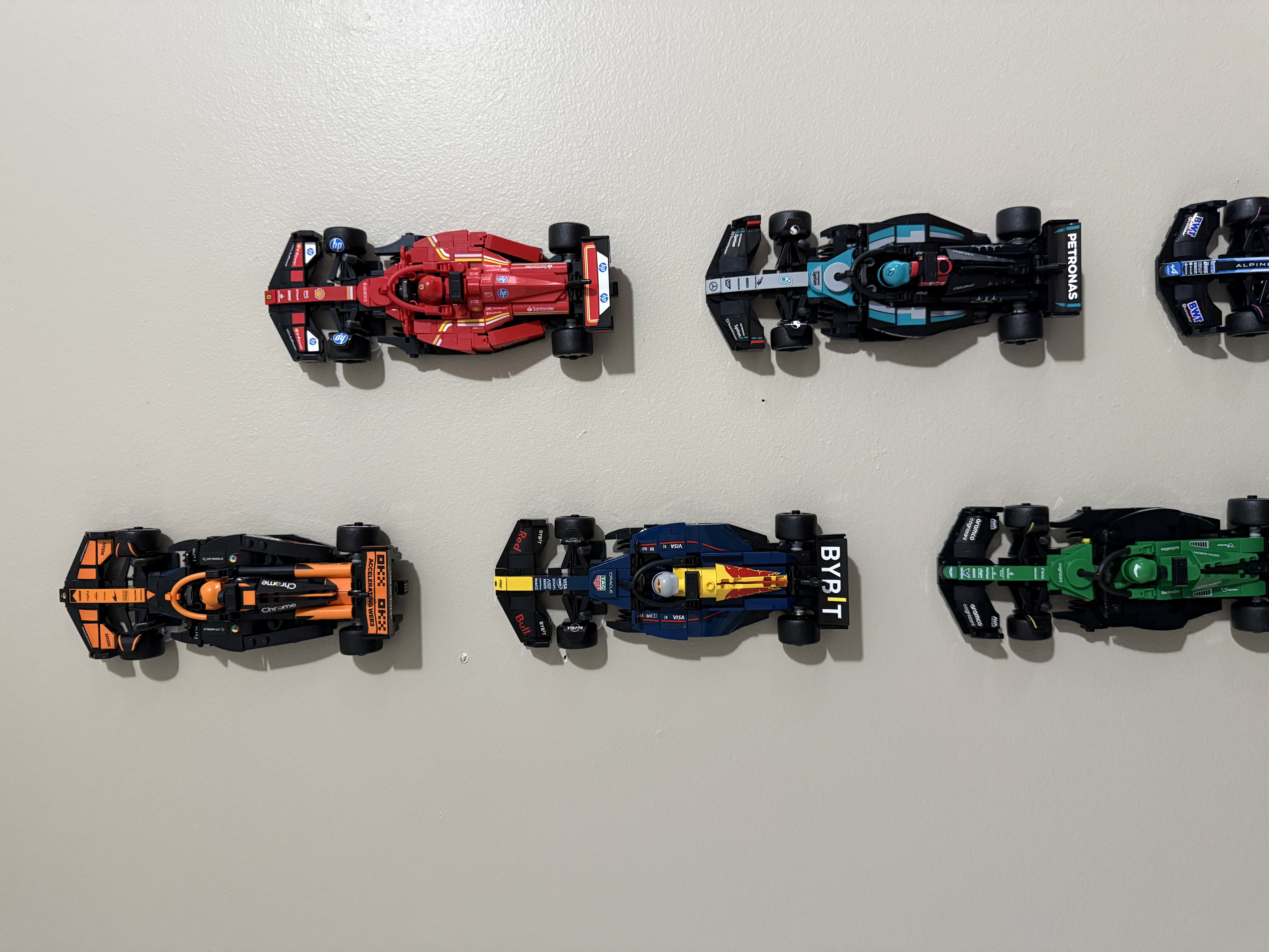 Lego Formula 1 Wall Hanger