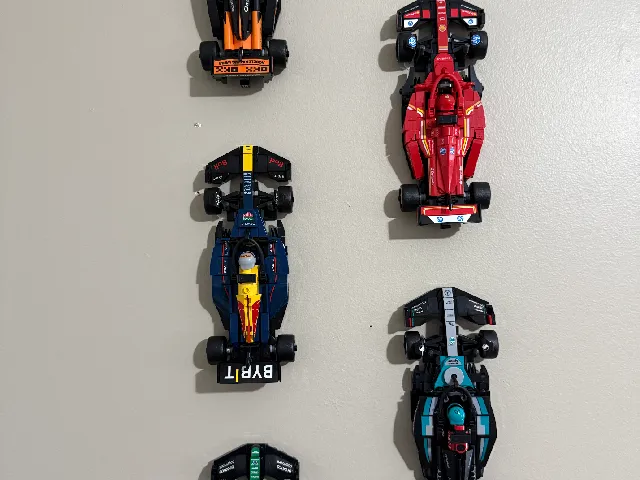 Lego Formula 1 Wall Hanger