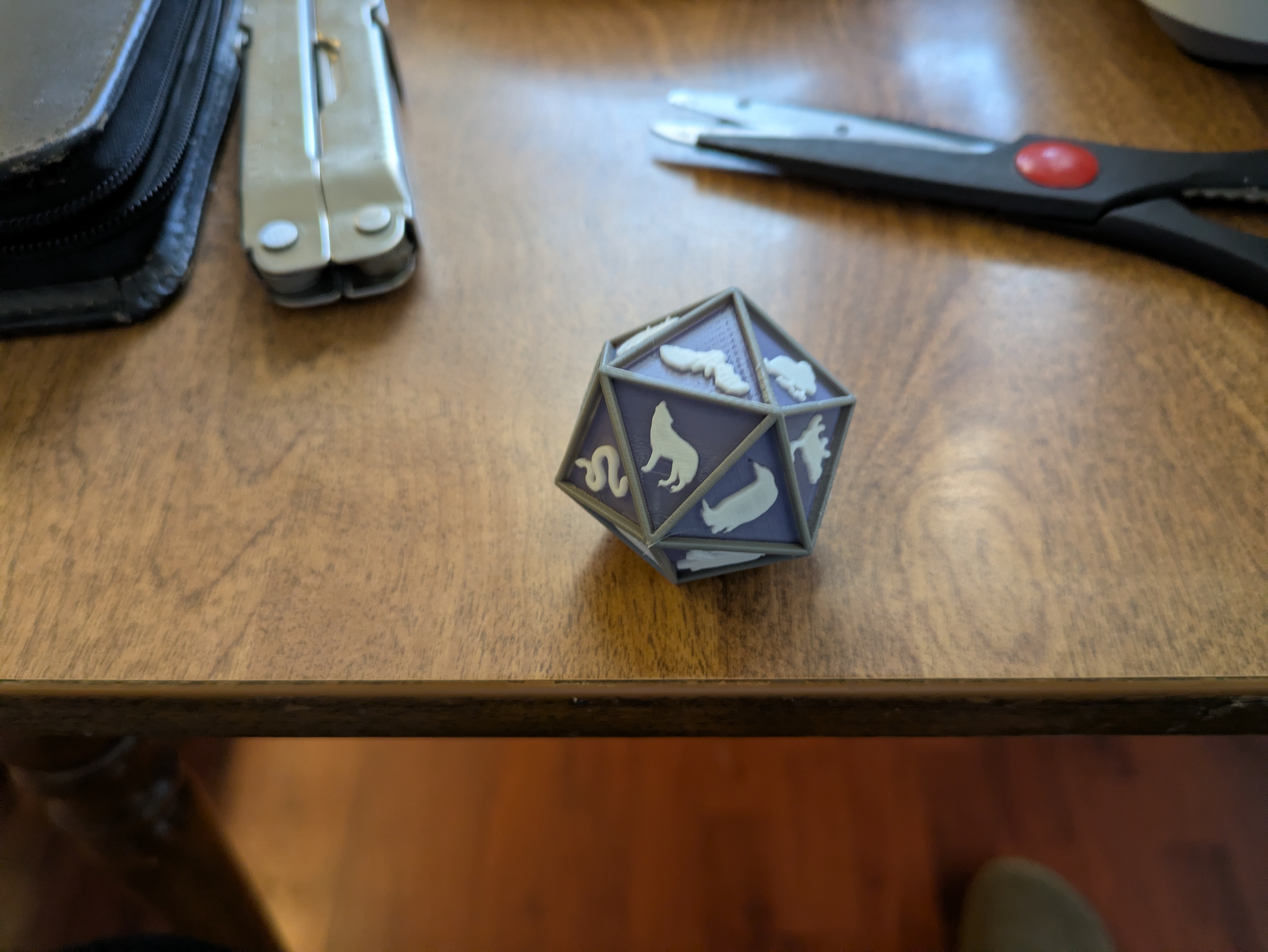 Animal Sounds Die (Dice) 3D model