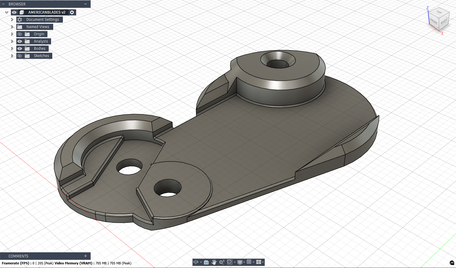 4 Adjustable Blade Angle Guide (by spingooGl) cartridge adjusted to fit more blade types
