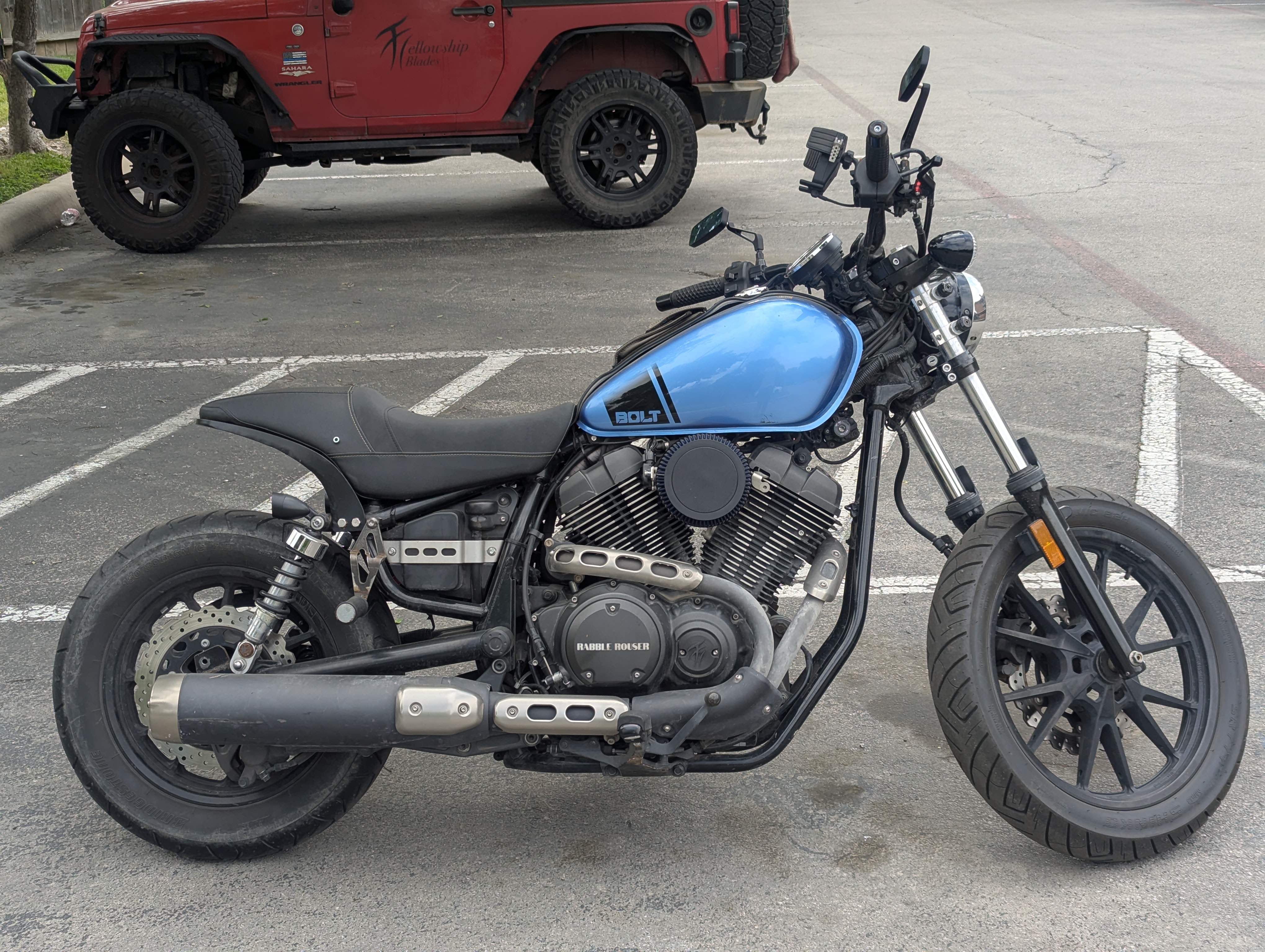 Yamaha Bolt/SCR Forward air filter 3D model
