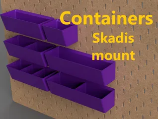 SKADIS Storage Containers