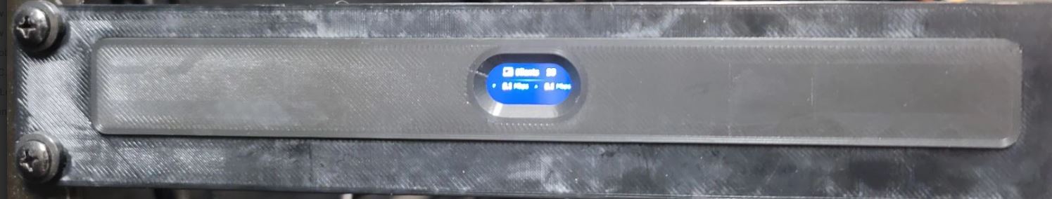 Cover for the UCG-Fiber installed in a Rack