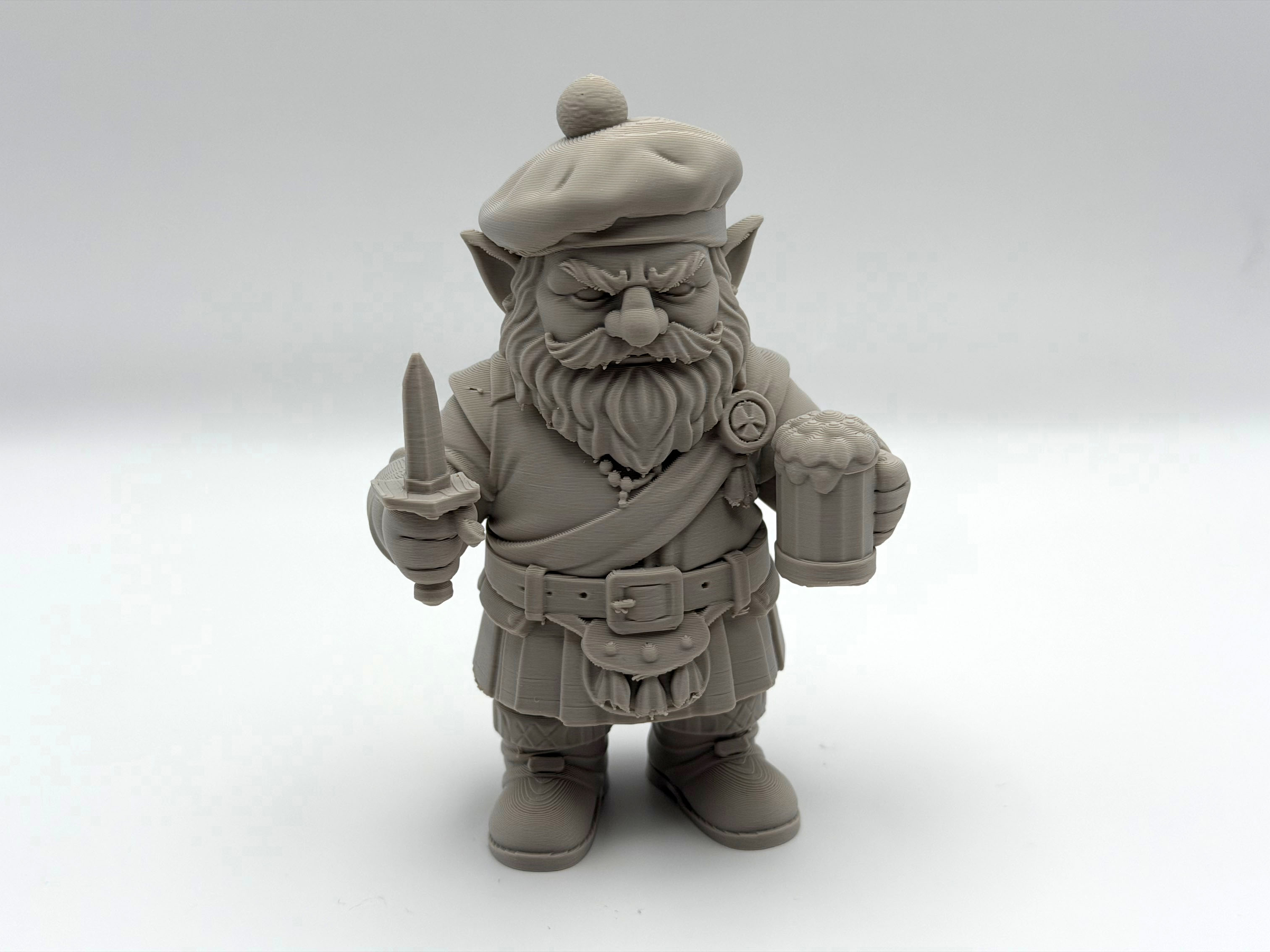 Miniatura 2 do modelo 3D Highlander Gnome