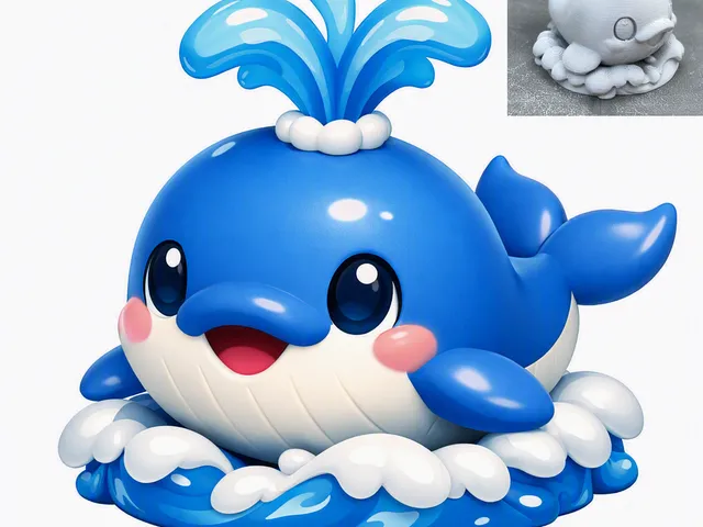 Cute Chibi Whale