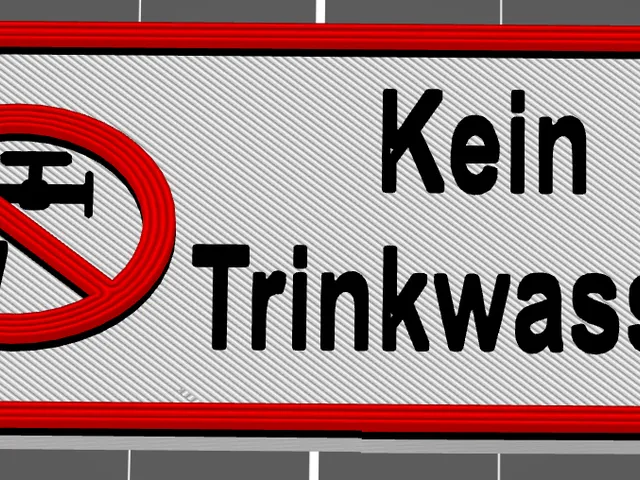 Kein Trinkwasser