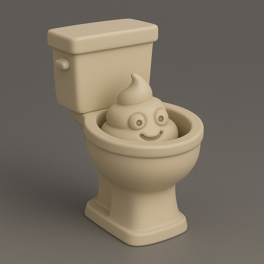 toilet poop