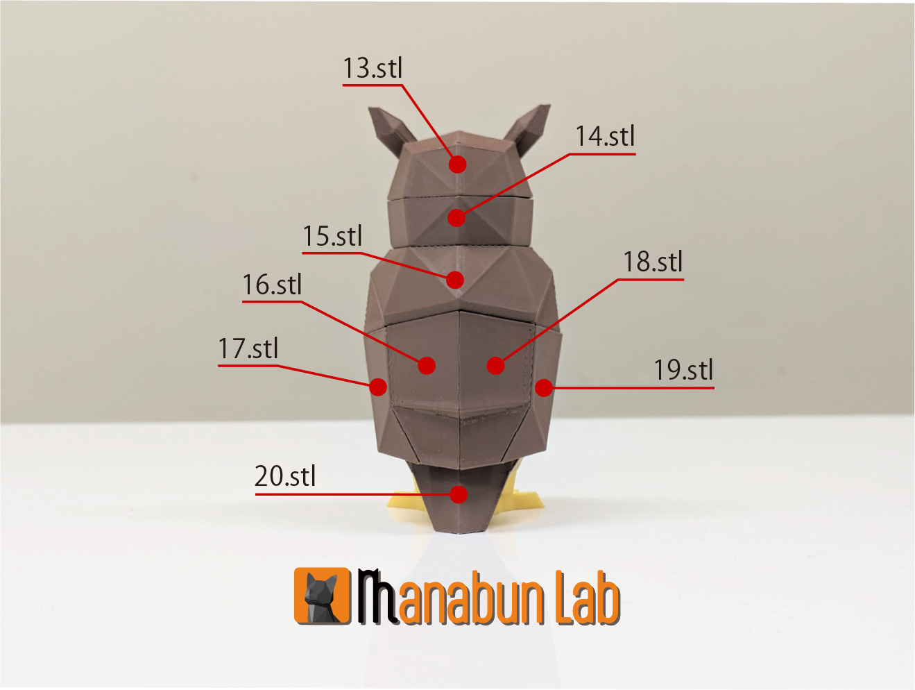 Low Poly Owl Puzzle — miniatura 10