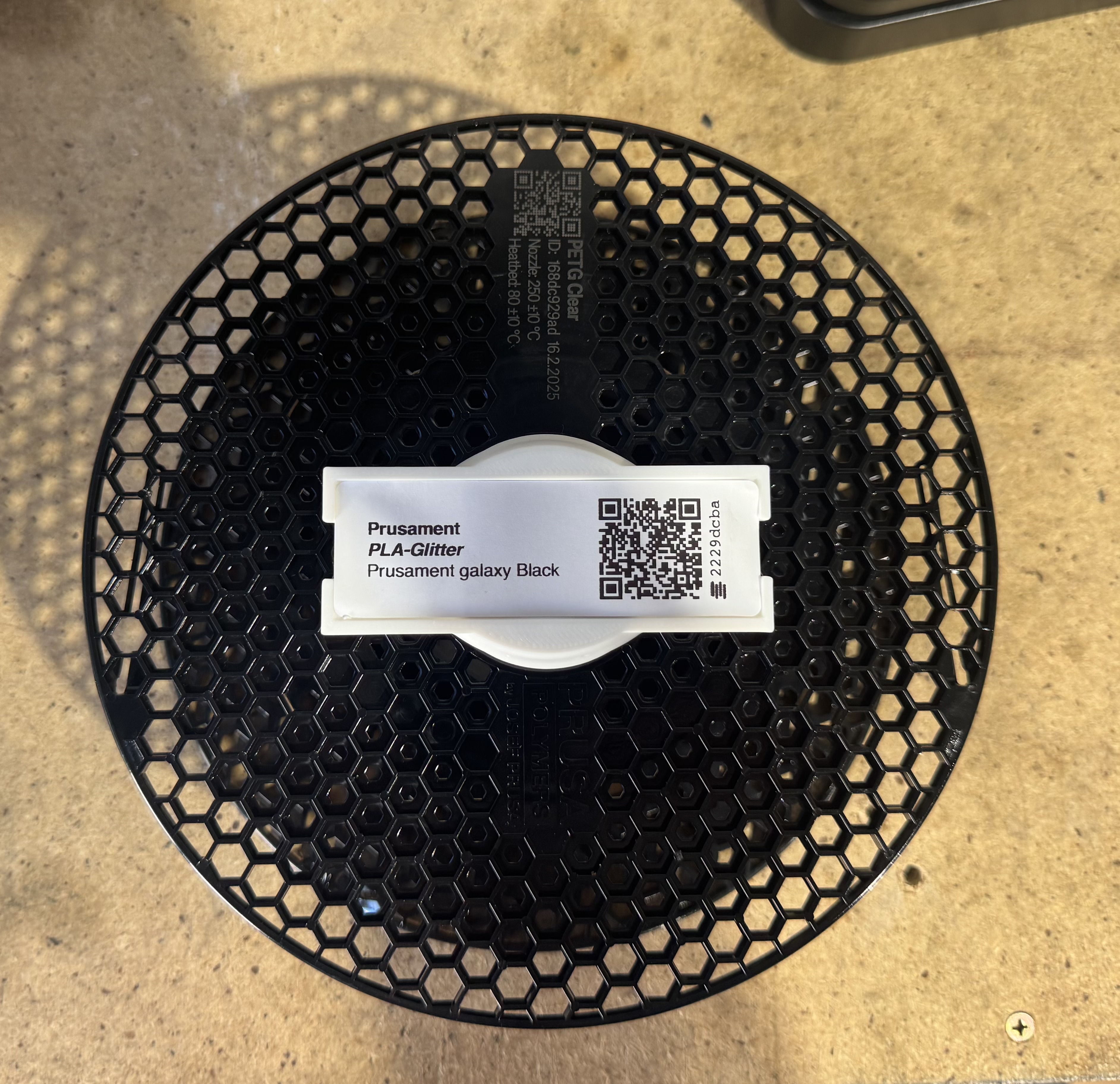 Prusament 29x90 Spool Label Holder - Spoolstock