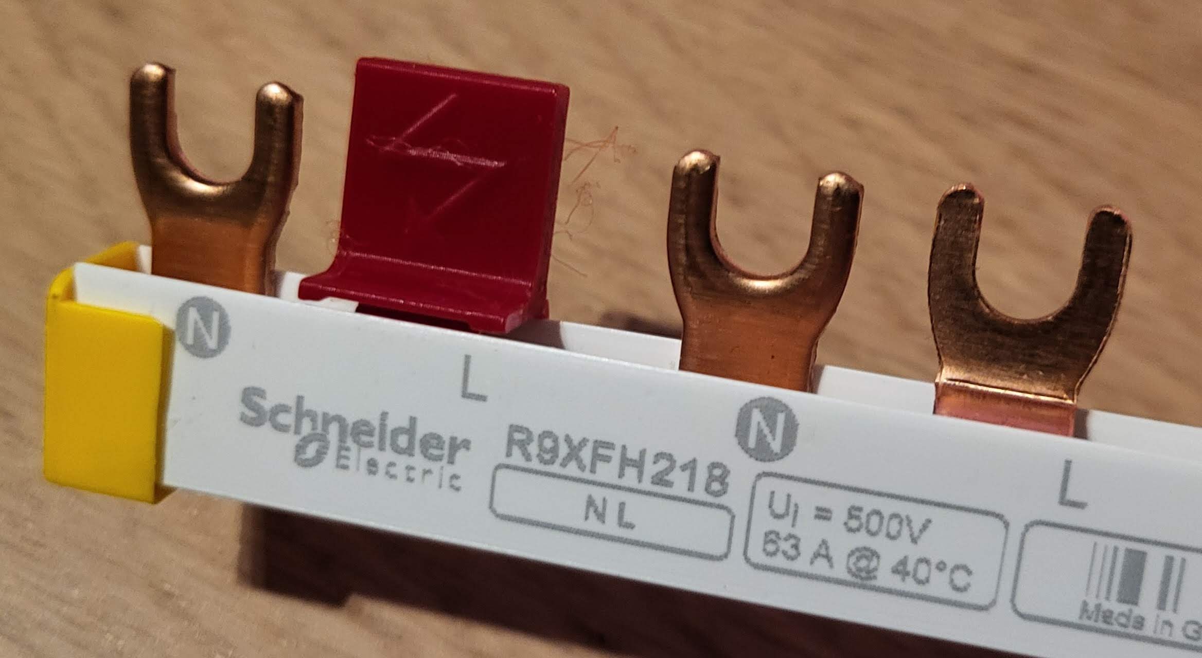 Busbar 2p fork cover 3D model
