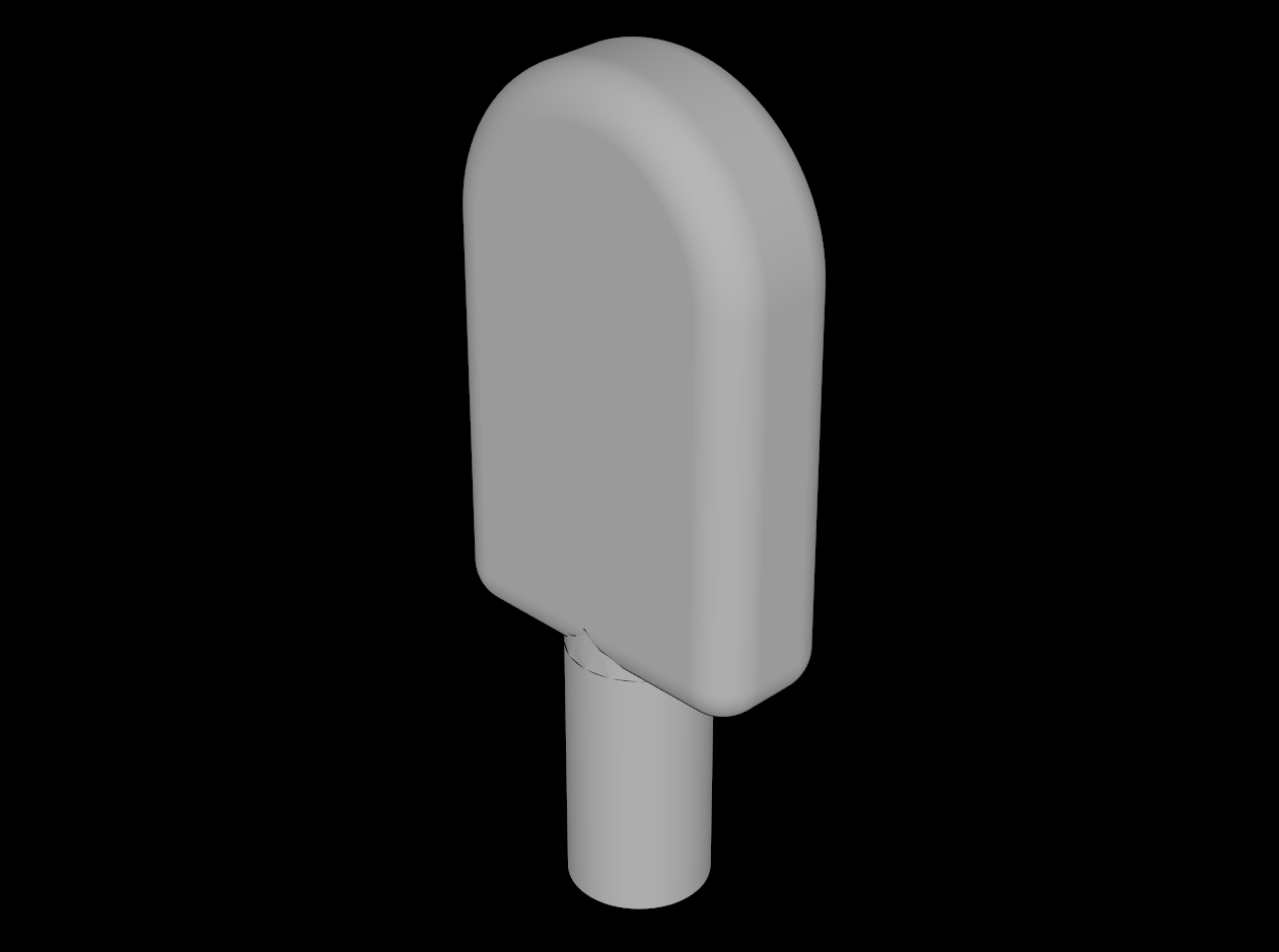Lego Compatible (30222.dat) Minifig Food Popsicle