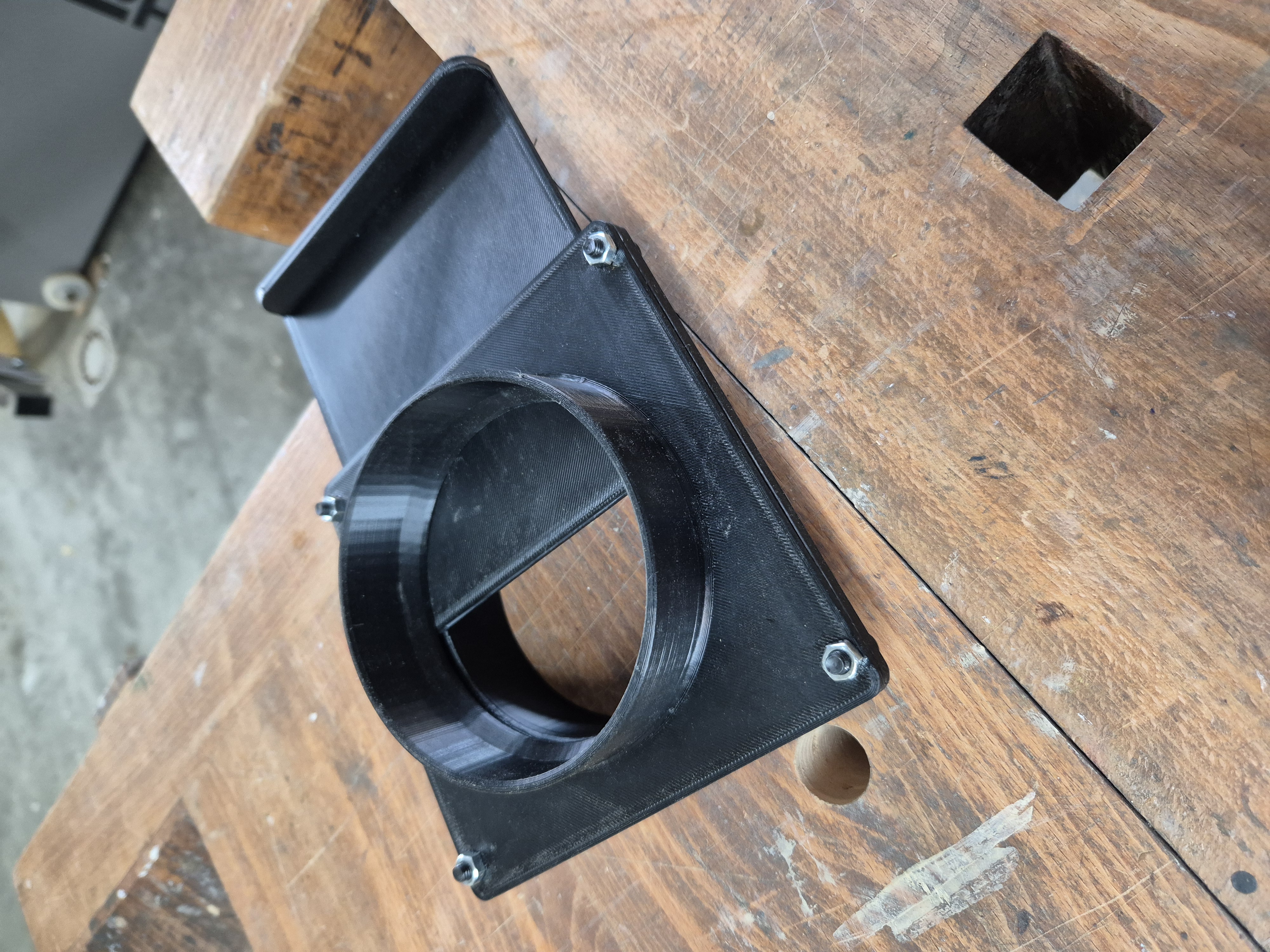 Absperrschieber / Blastgate 100mm