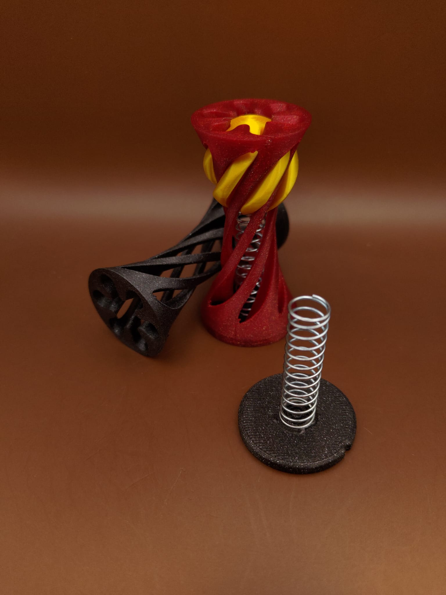 Miniatura 2 do modelo 3D VortexBall Spring Base