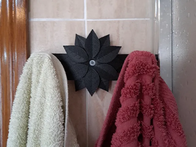 Doble towel holder - Toallero doble