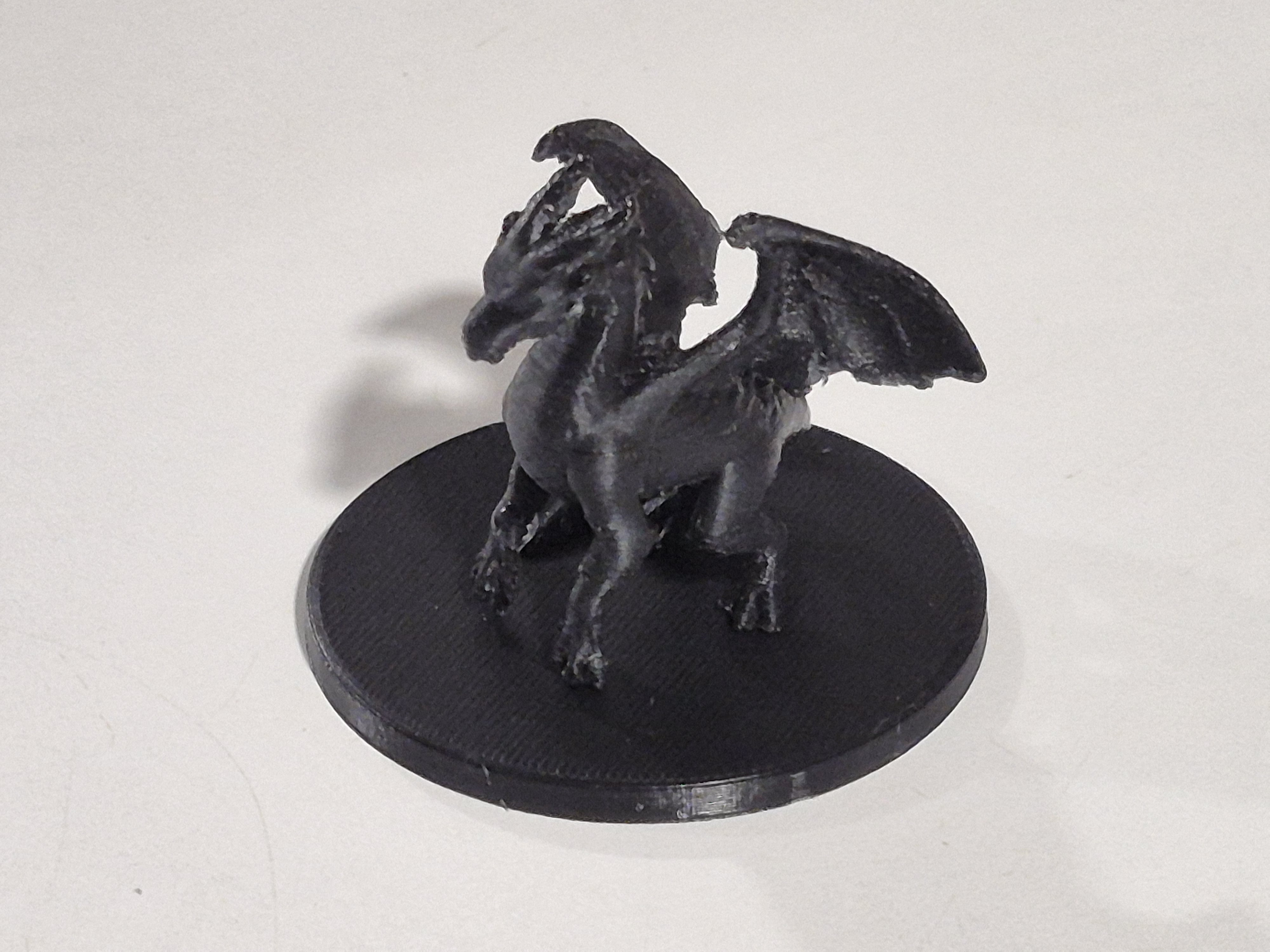 Majestic Dragon in standard sizes for 5e/other TTRPG miniature