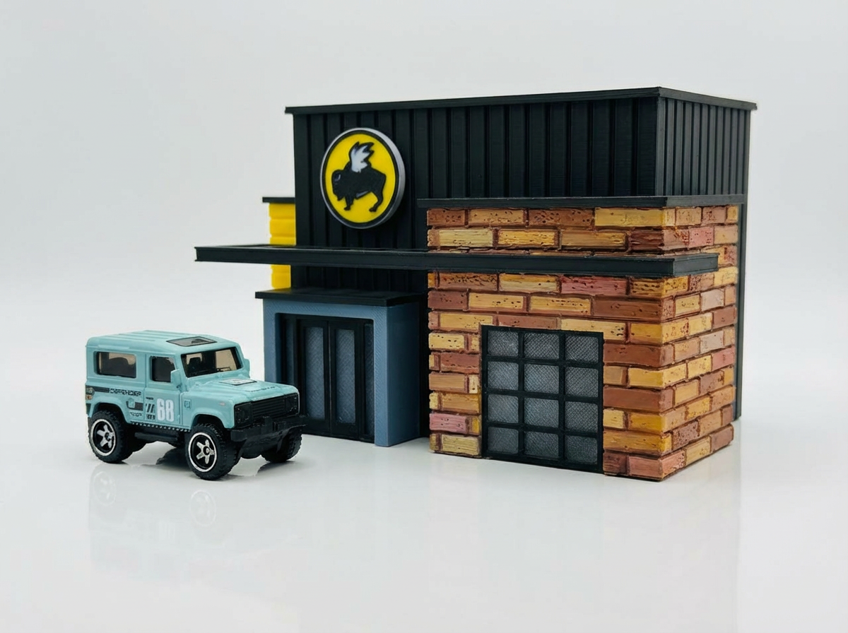 1/64 Buffalo Wild Wings Diorama — thumbnail 4