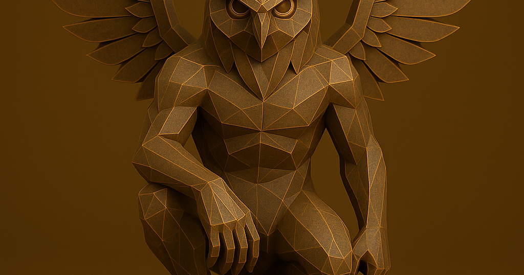 CF Owlman by AR3DP | Download free STL model | Printables.com - 3D model önizlemesi