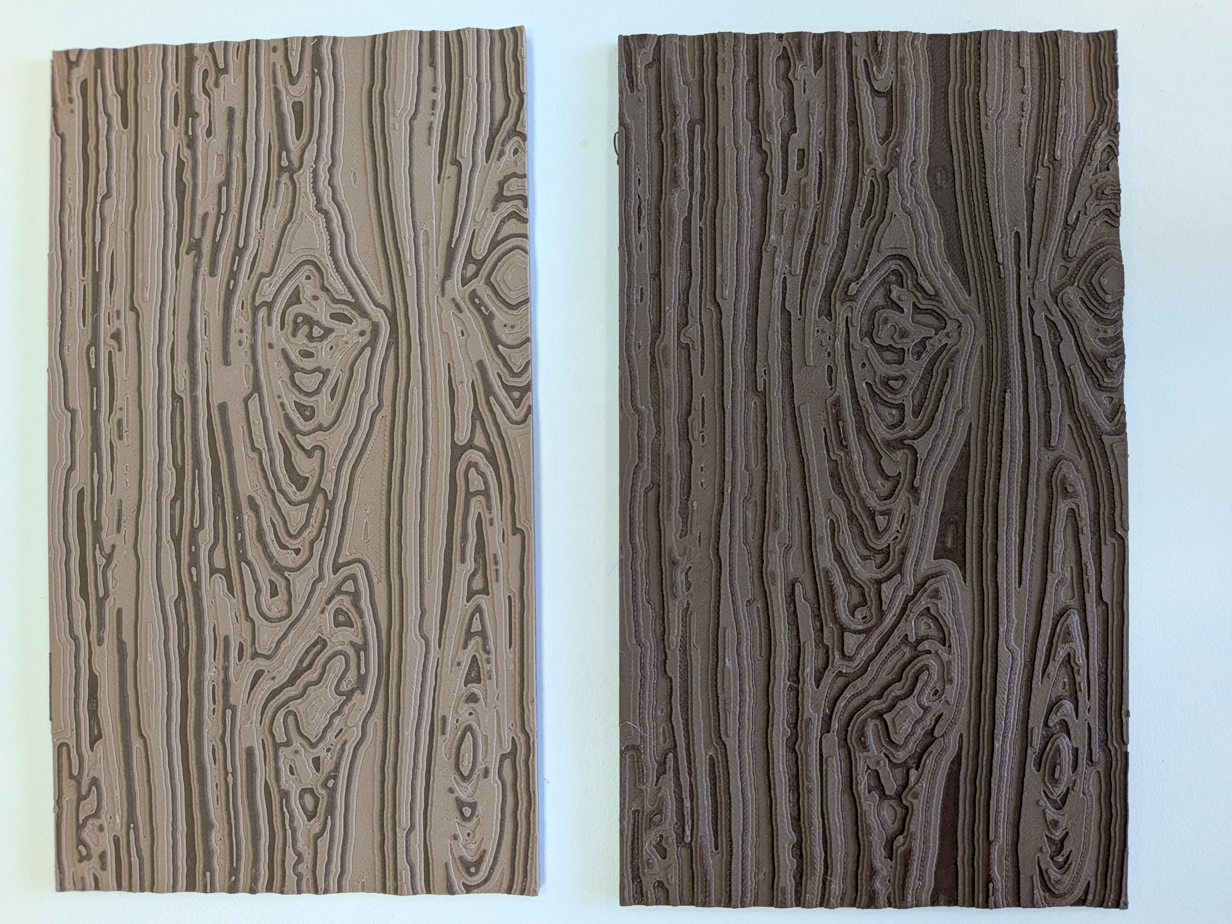 Wood Grain Imitation with ColorMix
