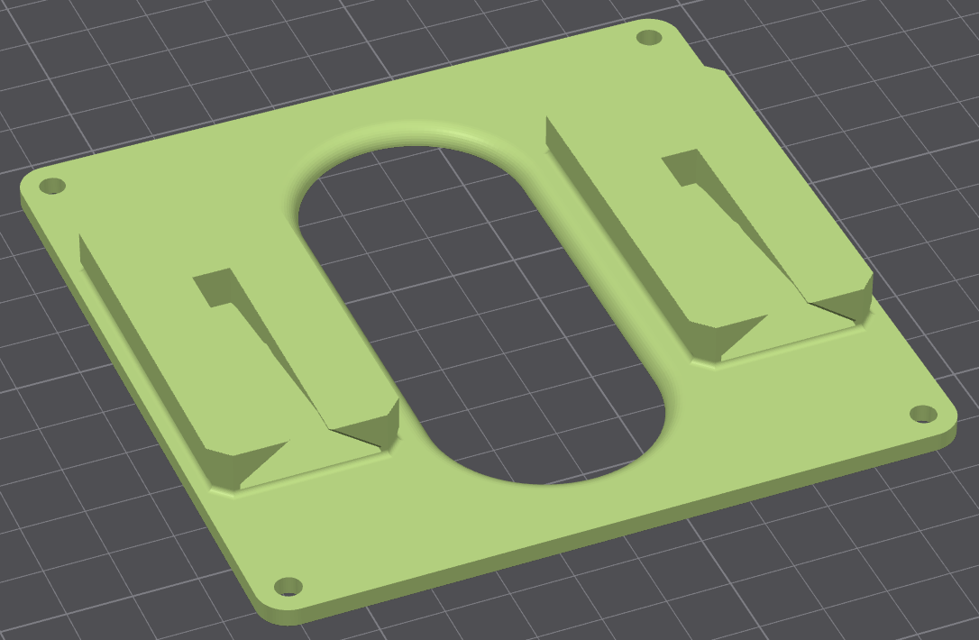 100mm x 100mm VESA Pegboard Mount (Sy's System)