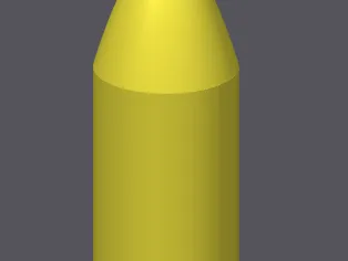 Cartoon bullet replica