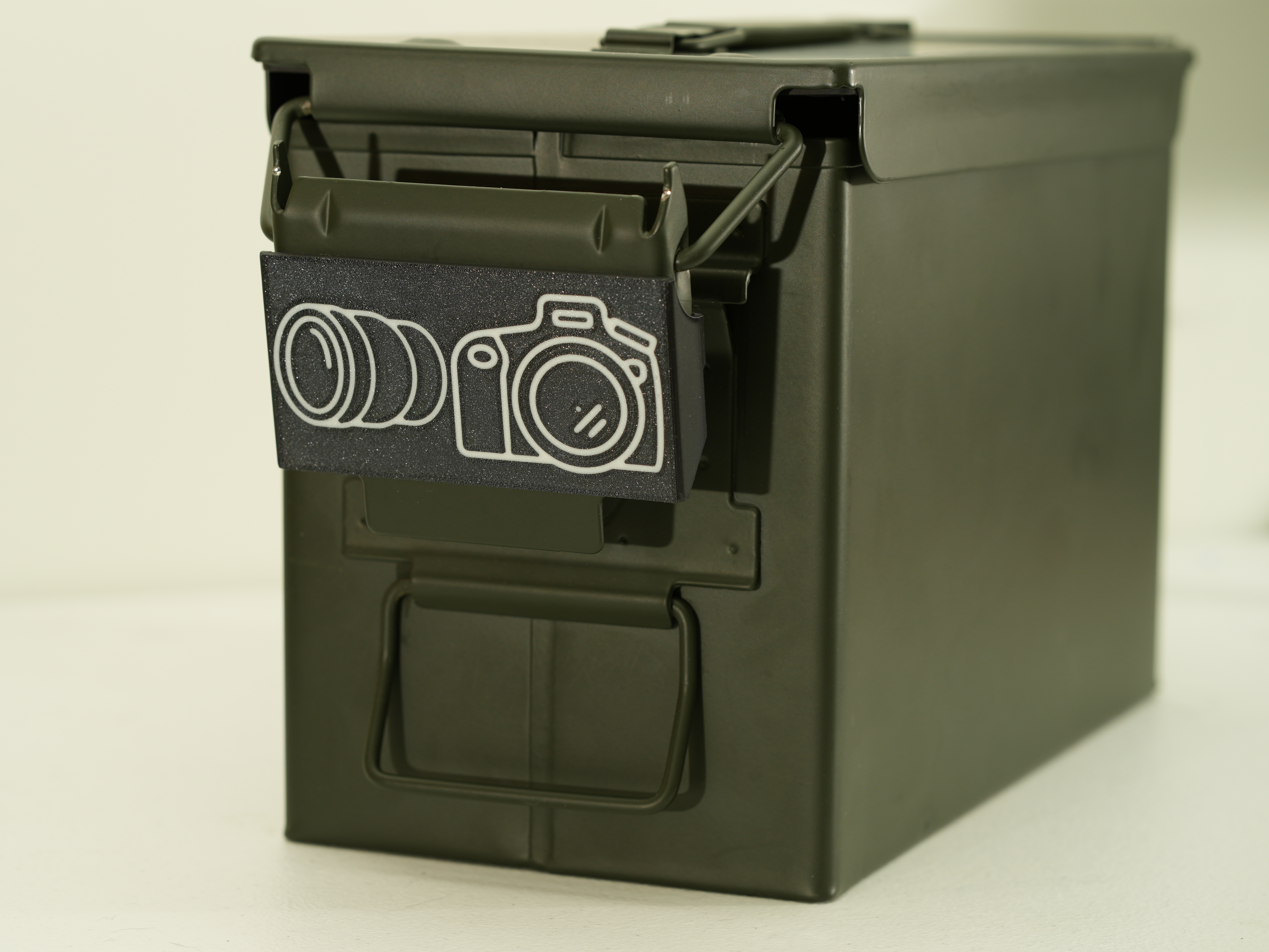 .50 Cal Ammo Can Labels M2A1 3D model