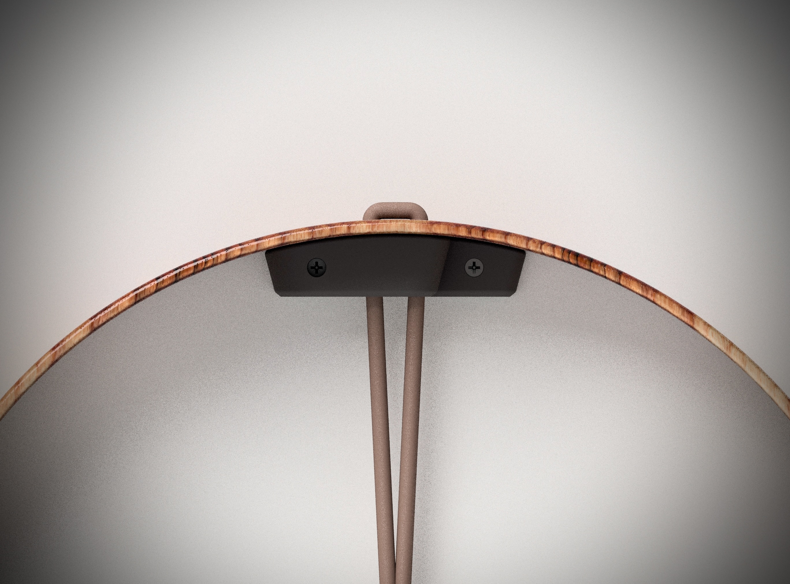 Minimalist Wall Mount for 22" Buffalo Drum