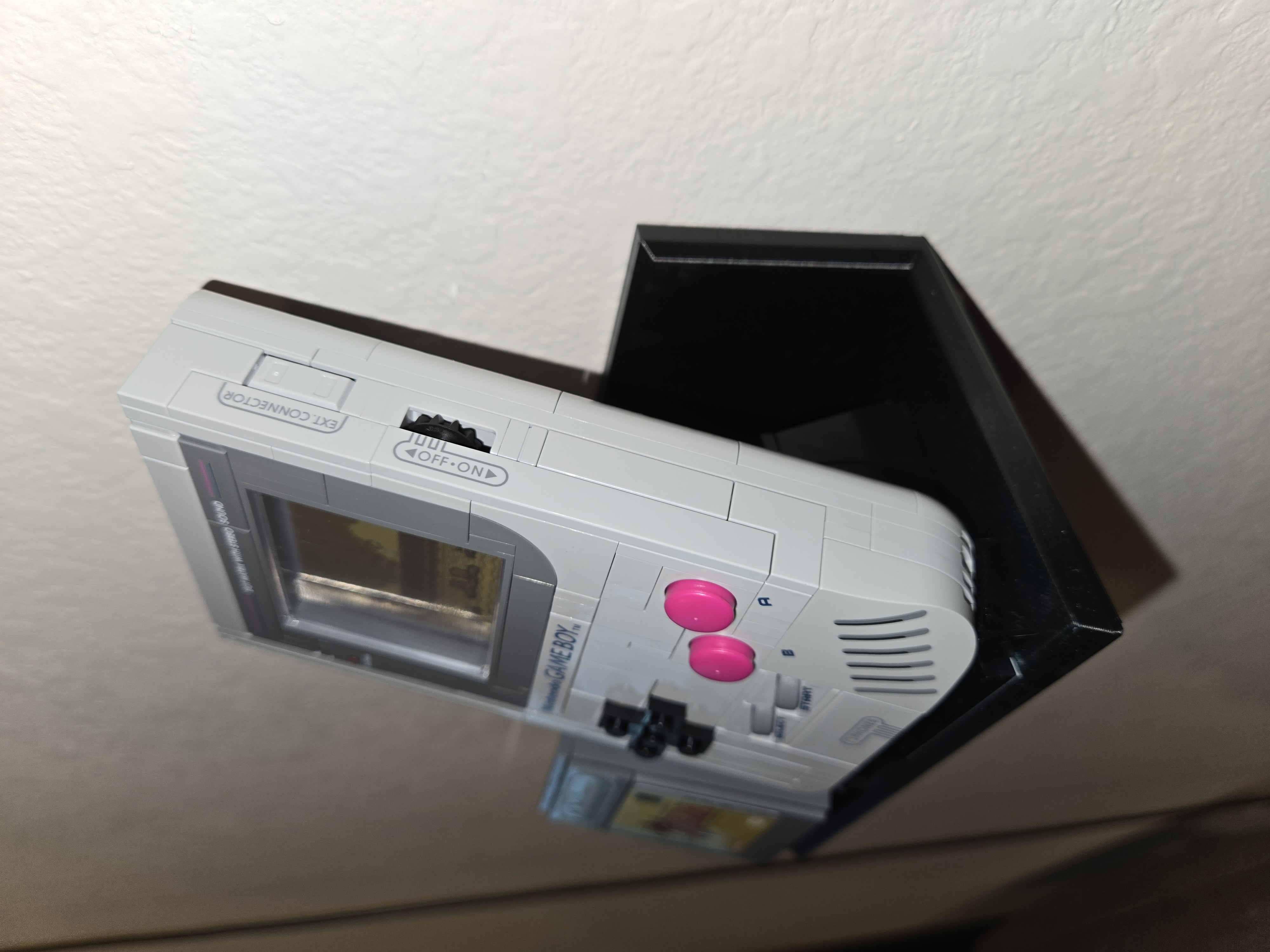 Lego Gameboy wall mount/stand and support — miniatura 2