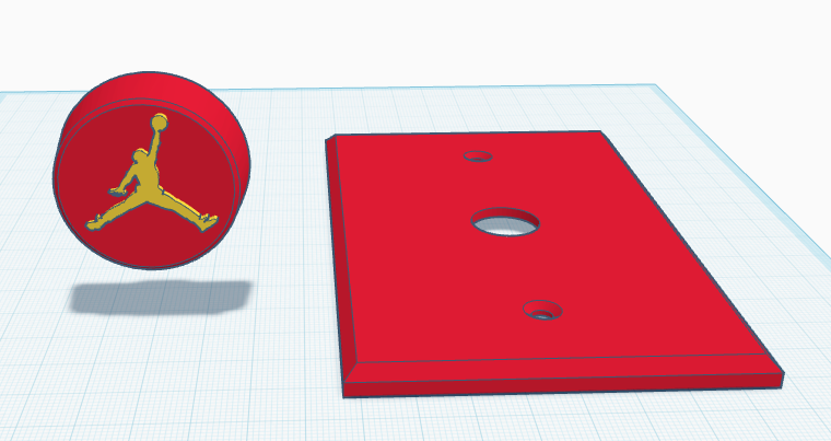 MJ Michael Jordan Dimmer Knob