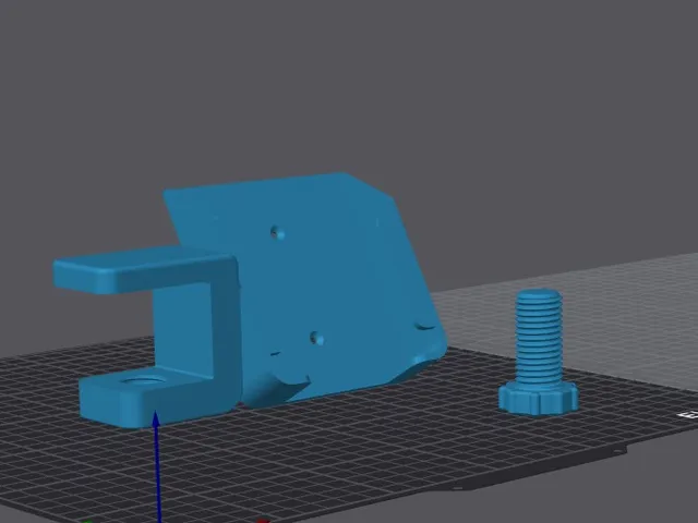 Neptune screen holder with clamp