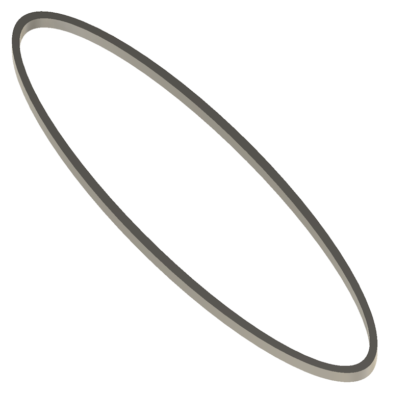 Flexible TPU Loop Strap – Parametric Cable Holder (Vase Mode Ready) — miniatura 3