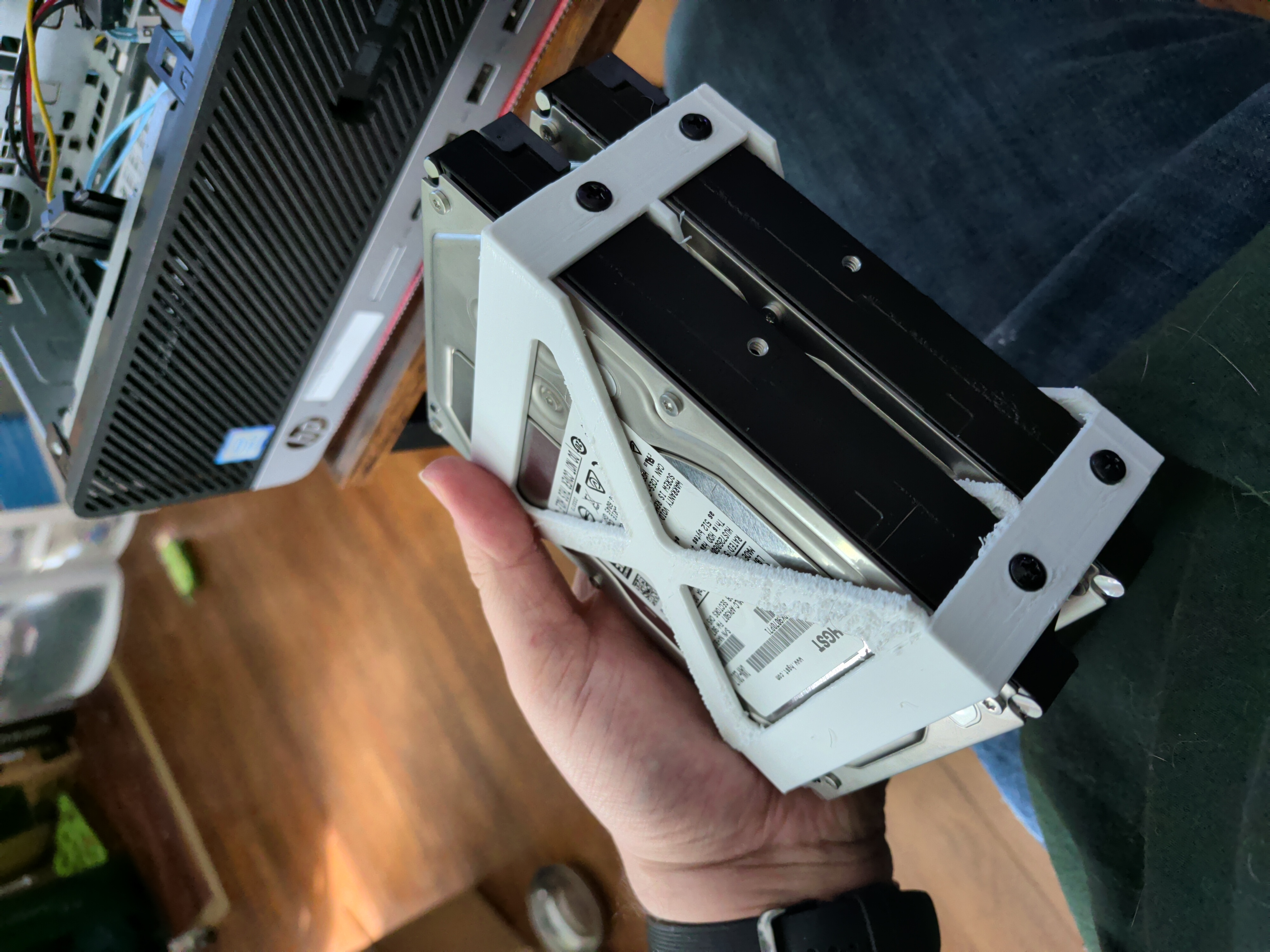 Dual 3.5 in HDD Mount