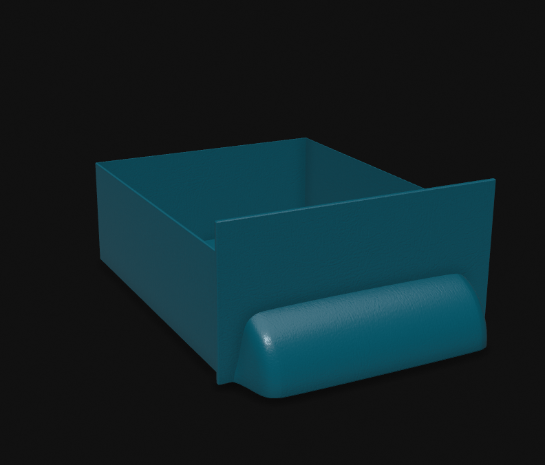 Miniatura 9 do modelo 3D Modular, stackable storage drawer system, no supports needed