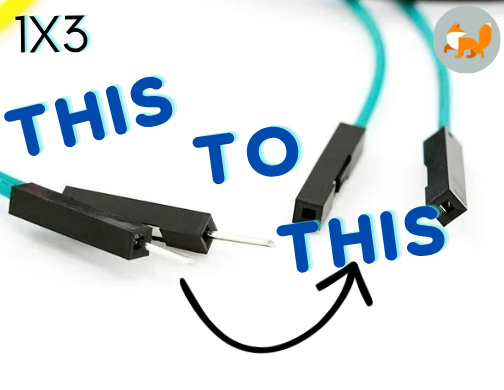 Jumper Wire Connector 1x3