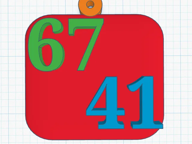 67-41 keychain