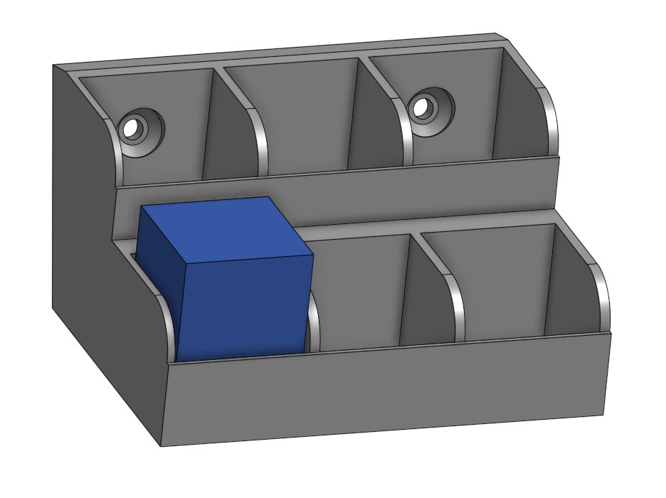 Standard ER20 collet wall/table top mount