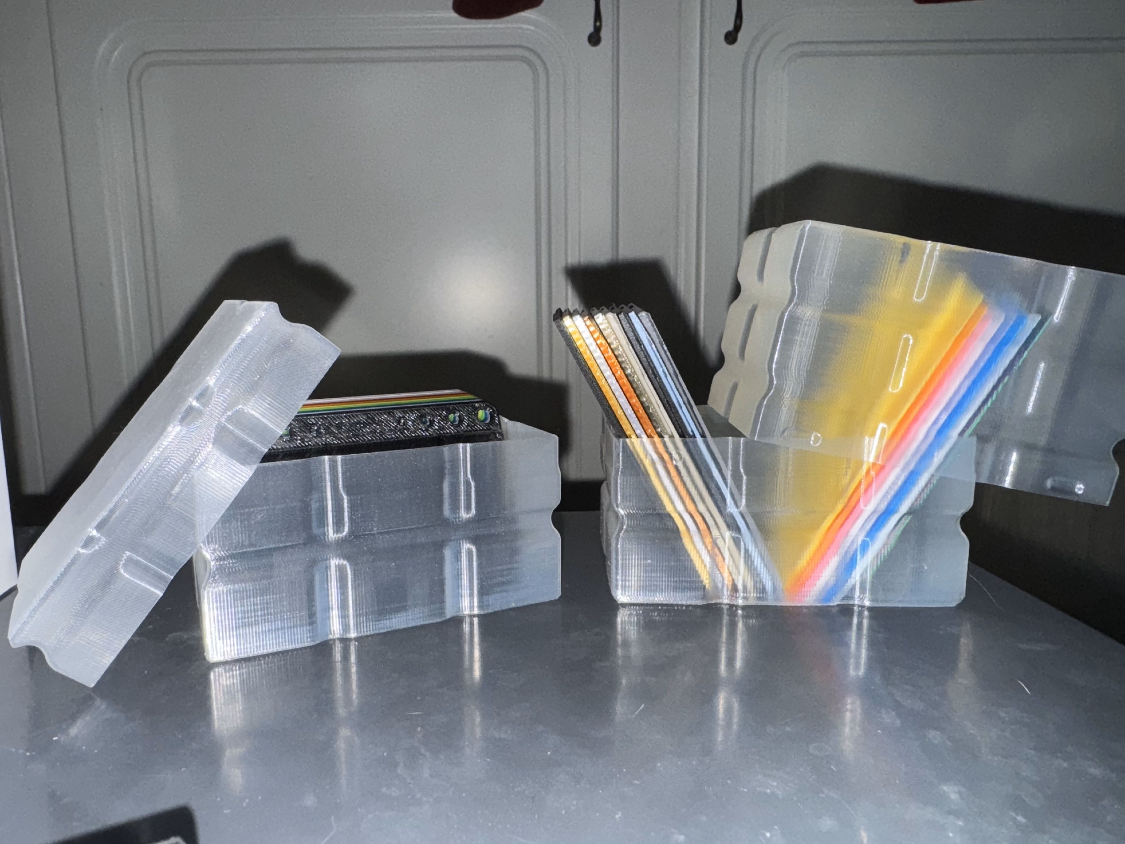 Filament Sample Card and Box