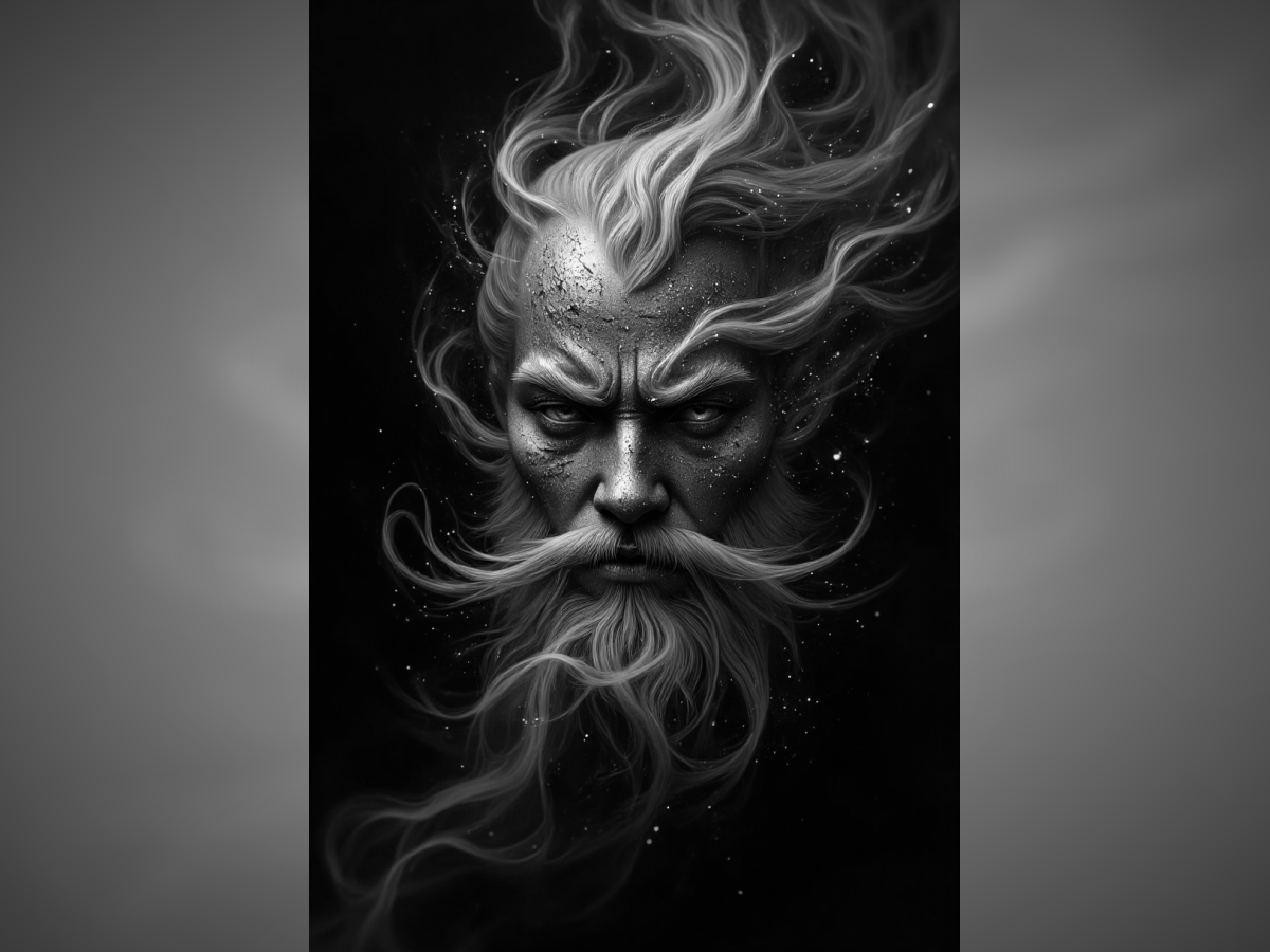 Old Wise Man Hueforge